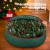 Jingle Jollys Christmas Wreath and Garland Storage Bag, 90cm, Thick Oxford Fabric, Dustproof, Reinforced Handles