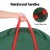 Jingle Jollys Christmas Wreath and Garland Storage Bag, 90cm, Thick Oxford Fabric, Dustproof, Reinforced Handles