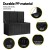 Gardeon 830L Outdoor Storage Box & Bench - Weather-Resistant, All Black, Lockable, 2-in-1 Design, Easy Assembly