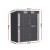 Giantz Garden Shed 1.62x1m Outdoor Storage Workshop, Galvanised Steel, Double Door, Lockable, Grey, Weatherproof