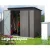 Giantz 1.95x1.31M Metal Garden Shed - Galvanised Steel, Double Doors, Sloped Roof, Weatherproof Outdoor Storage
