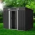 Giantz 2.38x1.31M Metal Garden Shed - Galvanised Steel, Sliding Doors, Weatherproof, Outdoor Storage & Tool Shelter