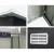 Giantz 2.6x3.9M Metal Garden Shed w/ Sliding Door & Vents, Galvanised Steel, Weatherproof Outdoor Storage Workshop