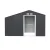 Giantz Garden Shed 3.22x1.96M Outdoor Storage, Galvanised Steel, Double Sliding Doors, Lock, Vents, Grey