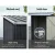 Giantz 2.49x1.04M Metal Garden Shed - Galvanised Steel, Weatherproof, 2-in-1 Tool & Wood Storage, Easy Assembly