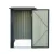 Giantz 0.99x1.04M Metal Garden Shed - Durable Galvanised Steel, Weatherproof, Lockable, Easy Assembly, Anthracite Finish