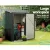 Giantz 0.99x1.04M Metal Garden Shed - Durable Galvanised Steel, Weatherproof, Lockable, Easy Assembly, Anthracite Finish
