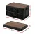 Gardeon Collapsible 50L Outdoor Storage Box with Plywood Lid - Portable, Durable, Space-Saving, Multipurpose Organiser