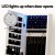Artiss Jewellery Cabinet Mirror - MDF, 43x36x148cm, White/Black, LED, Lockable, Full-Length, Easy Assembly