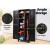 Gardeon 173cm Lockable Outdoor Storage Cabinet - Weather-Resistant, Adjustable Shelves, Durable Plastic, Black