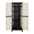 Gardeon 173cm Beige Outdoor Storage Cabinet – Lockable, Weather-Resistant, Adjustable Shelves, Premium Plastic