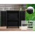 Gardeon 92cm Lockable Outdoor Storage Cabinet, Weather-Resistant Plastic, Adjustable Shelves, Black, for Garden & Garage