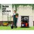 Gardeon Outdoor Rattan Storage Cabinet 92cm Beige - Lockable, Weather-Resistant, Adjustable Shelf, Premium Plastic