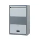 Gardeon Parcel Drop Box, Steel, 47x27x75cm, Grey, Secure Package Delivery, Water-Resistant, Large Capacity