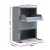 Gardeon Parcel Drop Box, Steel, 47x27x75cm, Grey, Secure Package Delivery, Water-Resistant, Large Capacity