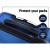 Wanderlite 2pc Luggage Trolley Travel Suitcase Set, ABS Hard Case, 20" & 28", Lightweight, Blue, TSA Locks, Dual Wheels