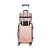 Wanderlite 2pc Luggage Set, ABS Hard Shell, 12" & 20", Rose Gold, Lightweight, TSA Lock, 360° Wheels, Travel Suitcase