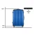 Wanderlite 28" Lightweight Blue Luggage Trolley | Hard Case, TSA Lock, Dual Spinner Wheels, 100L Capacity, ABS Material