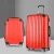 Wanderlite 2pc Luggage Trolley Set, ABS Hard Case, 20" & 28", Red, Lightweight, TSA Lock, Dual Wheels, Travel Ready