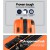 Wanderlite 3pc Luggage Trolley Set, ABS Hard Case, 20"/24"/28", Orange, Lightweight, TSA Lock, Dual Spinner Wheels