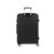 Wanderlite Luggage Trolley, ABS Hardshell, 28" Black, 360° Wheels, TSA Lock, Lightweight Travel Suitcase, 100L Capacity