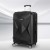 Wanderlite Luggage Trolley, ABS Hardshell, 28" Black, 360° Wheels, TSA Lock, Lightweight Travel Suitcase, 100L Capacity