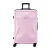 Wanderlite 28" Pink Hardshell Luggage Trolley – Lightweight ABS, 360° Spinner Wheels, TSA Lock, 100L Capacity