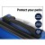 Wanderlite 3pc Luggage Trolley Set, ABS Hard Case, 20" 24" 28", Lightweight Blue, TSA Lock, 360° Spinner Wheels