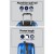 Wanderlite 3-Piece Luggage Trolley Set, ABS Hard Case, Blue, 20"/24"/28", Lightweight, TSA Locks, 6 Organisers Included
