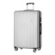 Wanderlite Luggage Set, Hard Shell ABS, 28", Light Grey, 360° Wheels, TSA Lock, Lightweight Travel Suitcase