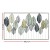 Artiss Metal Leaf Tree of Life Wall Art - 99.5cm x 59.5cm, Multi-Coloured, Durable Home Decor with Easy Maintenance