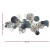 Artiss 132cm Metal Wall Art Hanging Sculpture - Multicoloured Tree Design with Leaf Circles for Elegant Home Decor