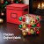 Jingle Jollys Christmas Baubles Storage Box with 64 Dividers, Oxford Fabric, 30x30x30cm, Dust-Proof, Red Jingle Jollys Christmas Baubles Storage Box with 64 Dividers, Oxford Fabric, 30x30x30cm, Dust-Proof, Red