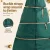 Jingle Jollys Christmas Tree Storage Bag - Fits 9ft Trees, Durable Oxford Fabric, Green, Easy Access, Dust Protection