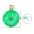 Jingle Jollys 60cm Green Christmas Inflatable Bauble - Water-Repellent UV-Resistant Outdoor Decoration with Pump