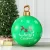 Jingle Jollys 60cm Green Christmas Inflatable Bauble - Water-Repellent UV-Resistant Outdoor Decoration with Pump
