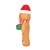 Jingle Jollys 2.4M Christmas Inflatable Gingerbread Man with LED Lights, UV-Resistant, Outdoor Decoration