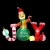 Jingle Jollys 3M Inflatable Christmas Gingerman Joy with LED Glow, Durable 190T Polyester, Easy Setup for Outdoor Magic