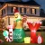 Jingle Jollys 3M Inflatable Christmas Gingerman Joy with LED Glow, Durable 190T Polyester, Easy Setup for Outdoor Magic