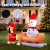 Jingle Jollys 4.2M Christmas Inflatable Snowman Dog, LED-Lit, Weather-Resistant Polyester, Fast Inflation, Outdoor Decor