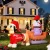 Jingle Jollys 4.2M Christmas Inflatable Snowman Dog, LED-Lit, Weather-Resistant Polyester, Fast Inflation, Outdoor Decor