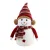 Jingle Jollys Christmas Snowman Handicraft Ornament 60cm Plush Wool & Foam Holiday Decoration with Red Scarf & Hat