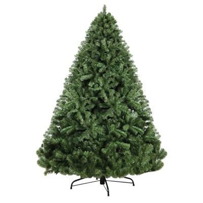 Jingle Jollys 7FT Green Fir Christmas Tree - 1250 PVC Tips, Metal Stand, Easy Setup, Lifelike Holiday Decor Jingle Jollys 7FT Green Fir Christmas Tree - 1250 PVC Tips, Metal Stand, Easy Setup, Lifelike Holiday Decor