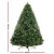 Jingle Jollys 2.4M Green Christmas Tree, 1500 PVC Tips, Sturdy Metal Stand, Easy Assembly, 1-Year Warranty