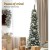 Jingle Jollys 1.8m Snow Flocked Christmas Tree, 300 PVC Tips, Lifelike Bushy Branches, Metal Stand, Easy Assembly Jingle Jollys 1.8m Snow Flocked Christmas Tree, 300 PVC Tips, Lifelike Bushy Branches, Metal Stand, Easy Assembly