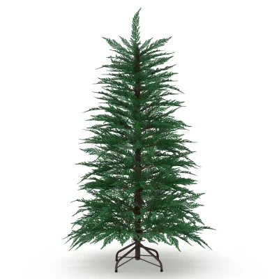 Jingle Jollys 150CM LED Christmas Tree - 263 Tips, Warm White Lights, Iron Base, Easy Assembly, Australian Certified