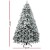 Jingle Jollys 2.4m Snow Flocked Christmas Tree 1165 PVC Tips, Lifelike Bushy Branches, Sturdy Metal Stand, Easy Setup
