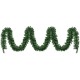 Jingle Jollys 10M Green Prelit Christmas Garland with 160 Warm LED Lights, 700 PVC Tips, Indoor Outdoor Decor