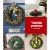 Jingle Jollys 60cm Green Christmas Wreath Garland - Lush PVC Foliage for Indoor/Outdoor Xmas and Wedding Decor