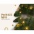 Jingle Jollys 1.8m Christmas Garland with Warm LED Lights, 130 PVC Tips, Lush Green Foliage Indoor Outdoor Decor